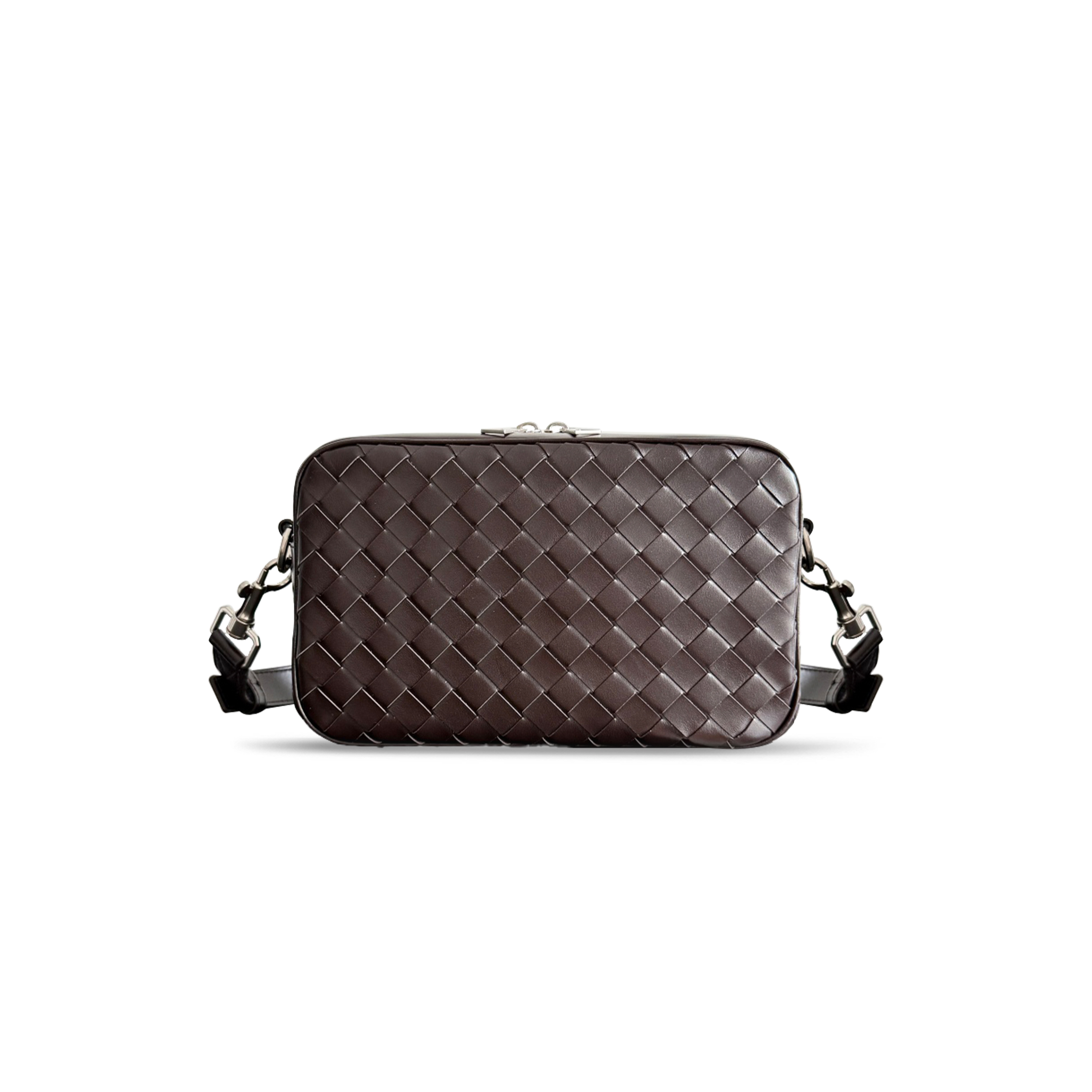 BOTTEGA VENETA SMALL INTRECCIATO CAMERA BAG 755923V2HL12120 (24.5*15*6cm)